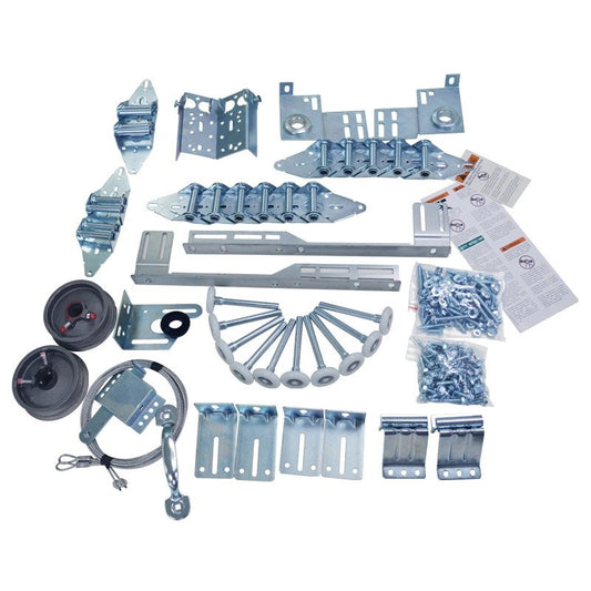 Garage Door Hardware Kit 16x7ft Door / Two-Car Garage Door