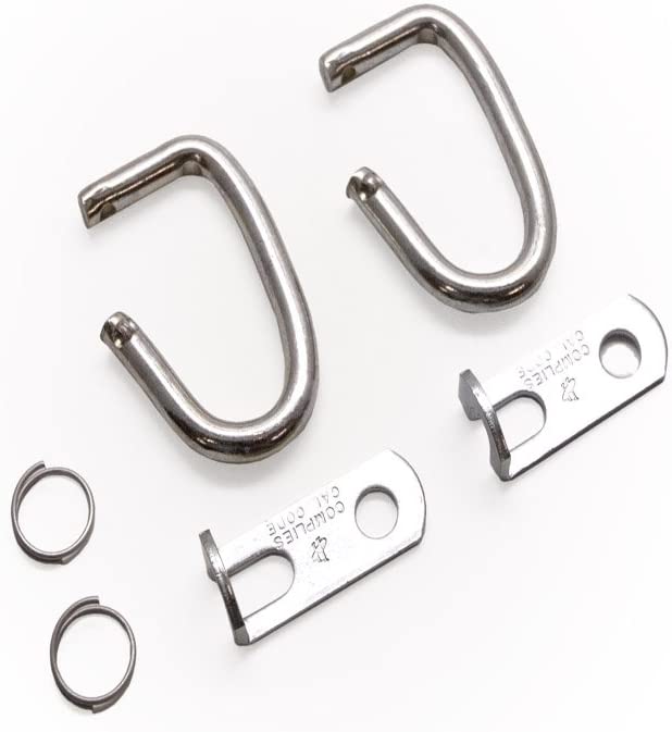 Garage Door Spring Containment C-Hook Pair