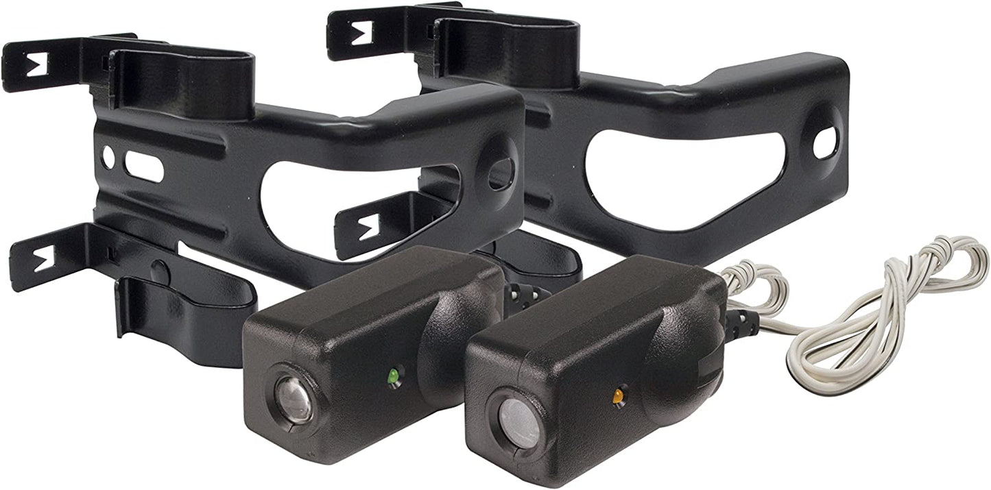 Garage Door Safety Sensors without Mounting Brackets for Liftmaster, Chamberlain and Craftsman Openers.