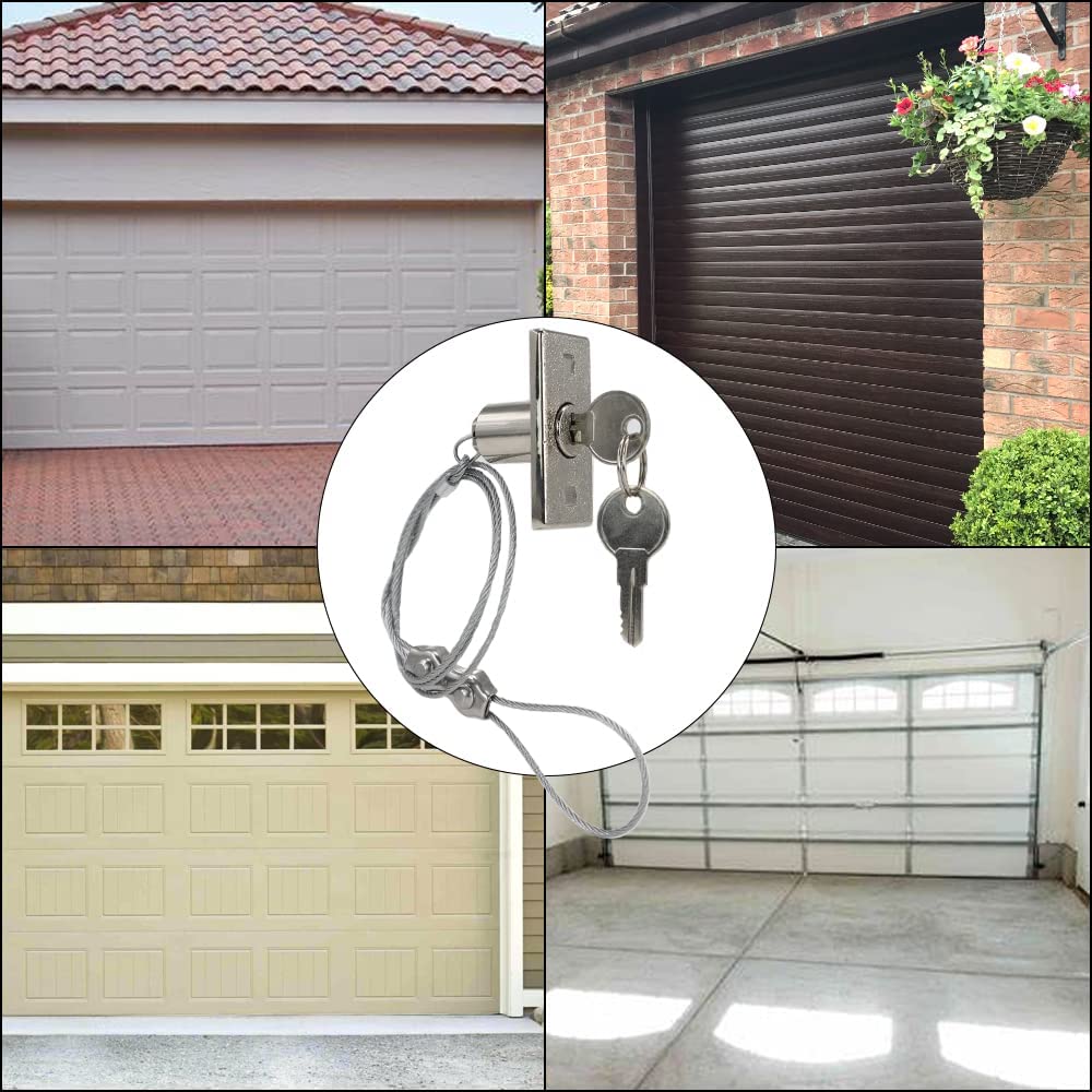 Garage Door Universal Emergency Lock Set