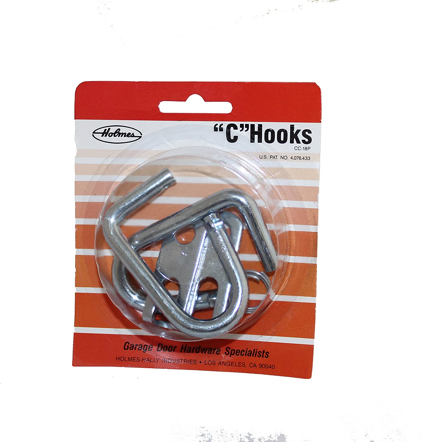 Garage door track discount hook